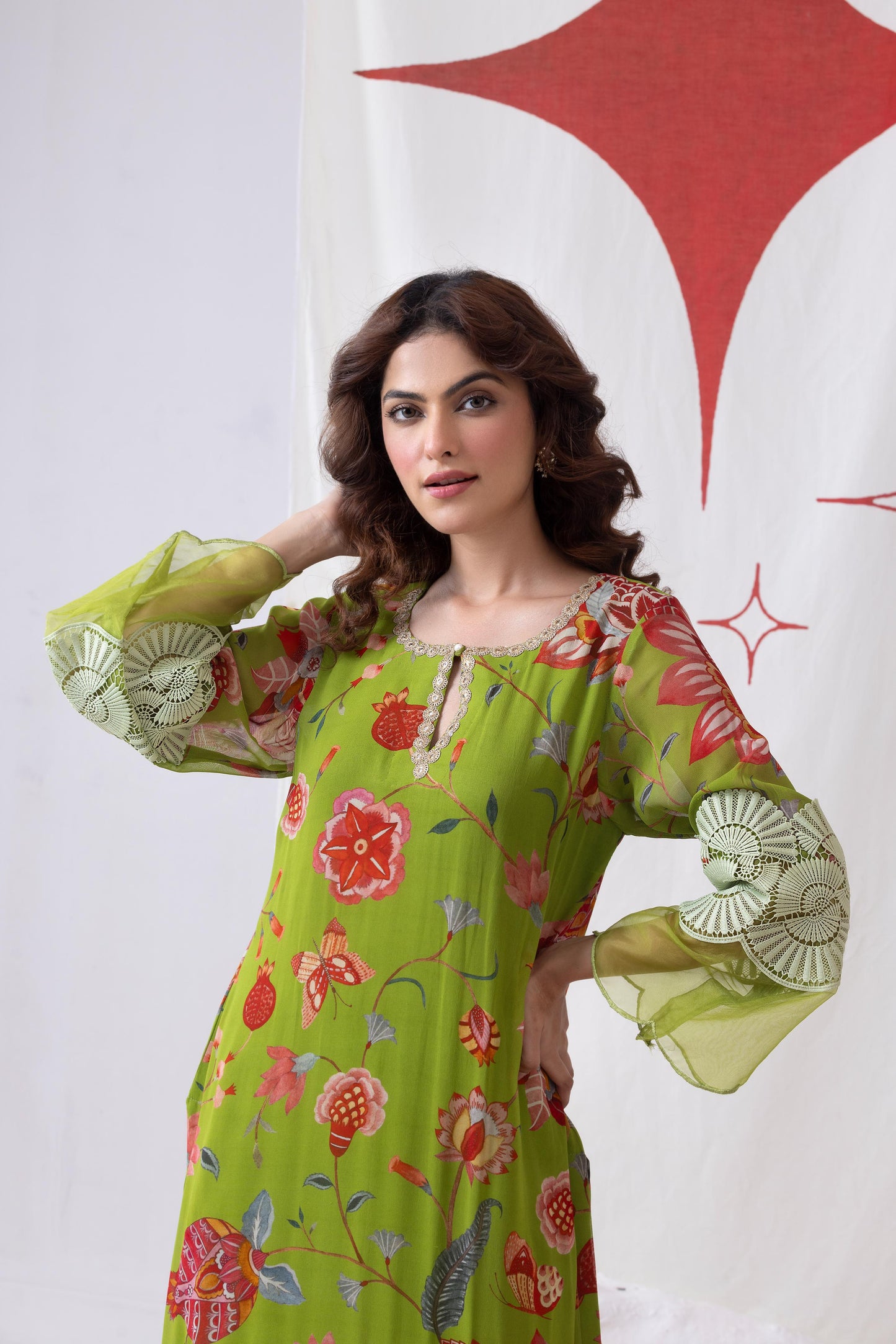 Neer- Green Suit Set