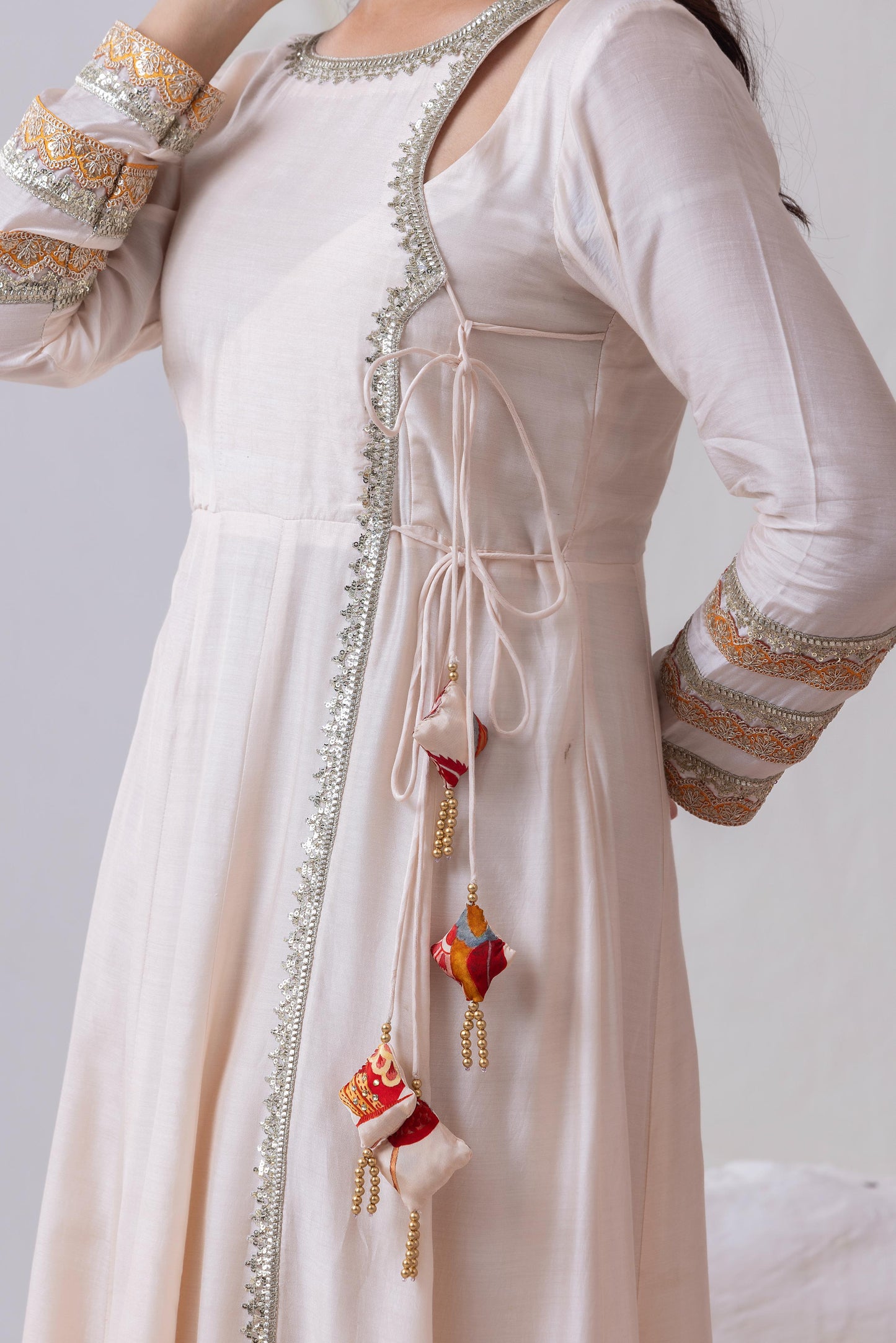 KAJUFAL - ENSEMBLE COSTUME BLANC