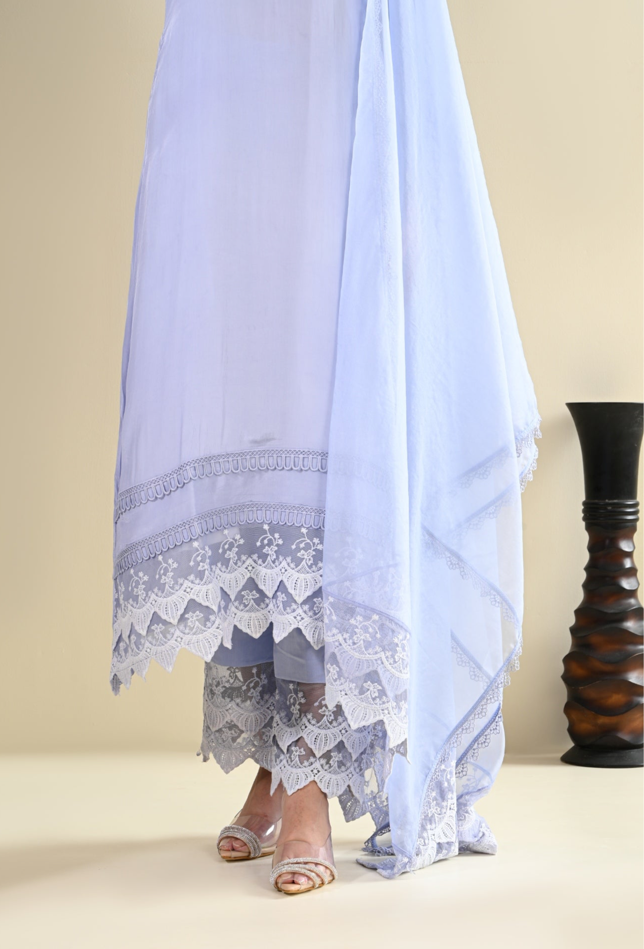 Neelbadri - Powder Blue Suit Set