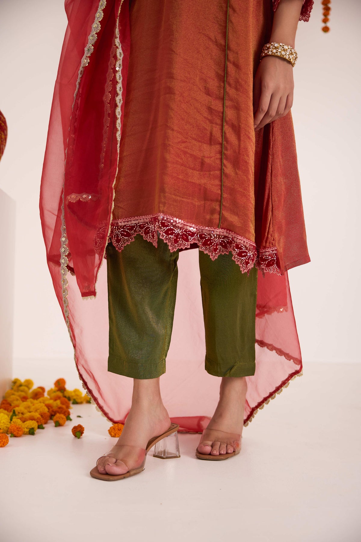Rashmi Tissue Suit set