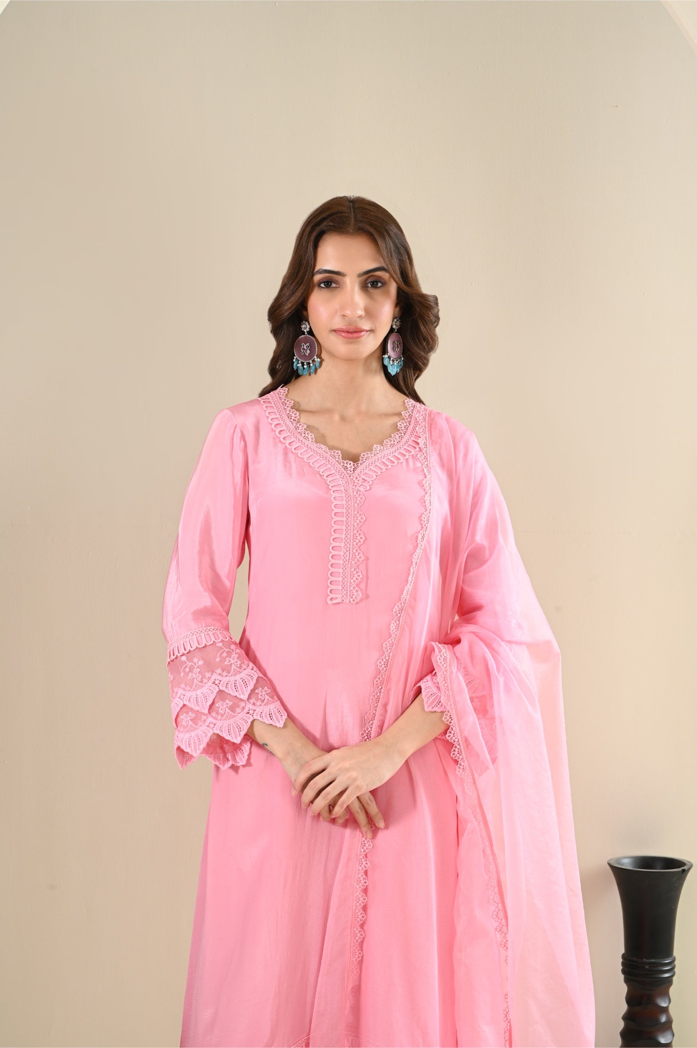 Gulabi Angoor -Pink Suit Set