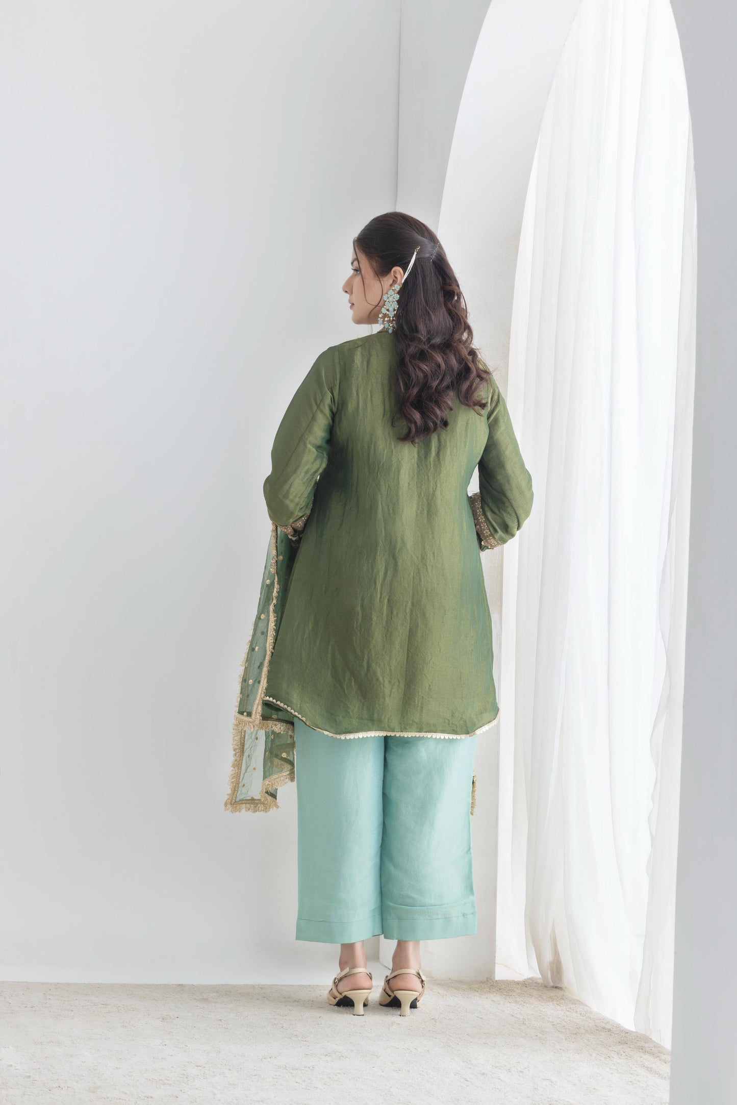 Ranjhana - Tissue suit set