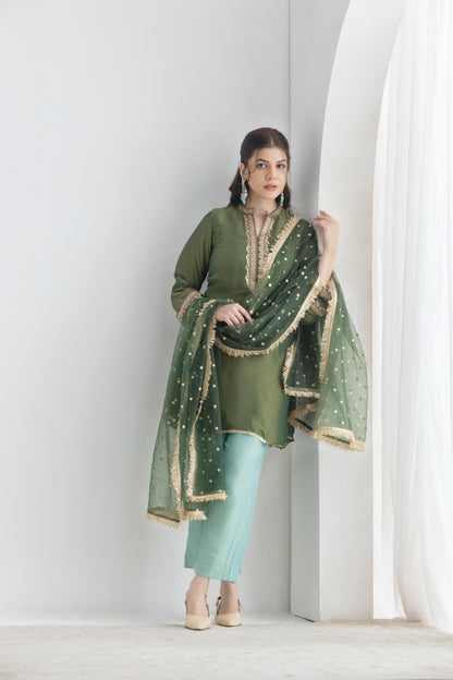 Ranjhana - Tissue suit set