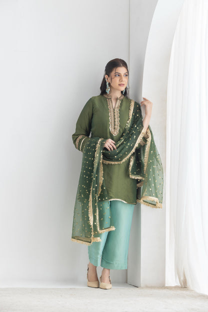 Ranjhana - Tissue suit set