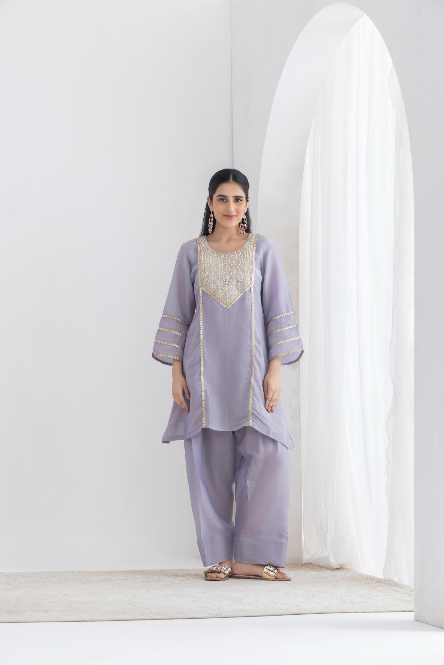 Rosheen - Farsi salwar tissue suit set