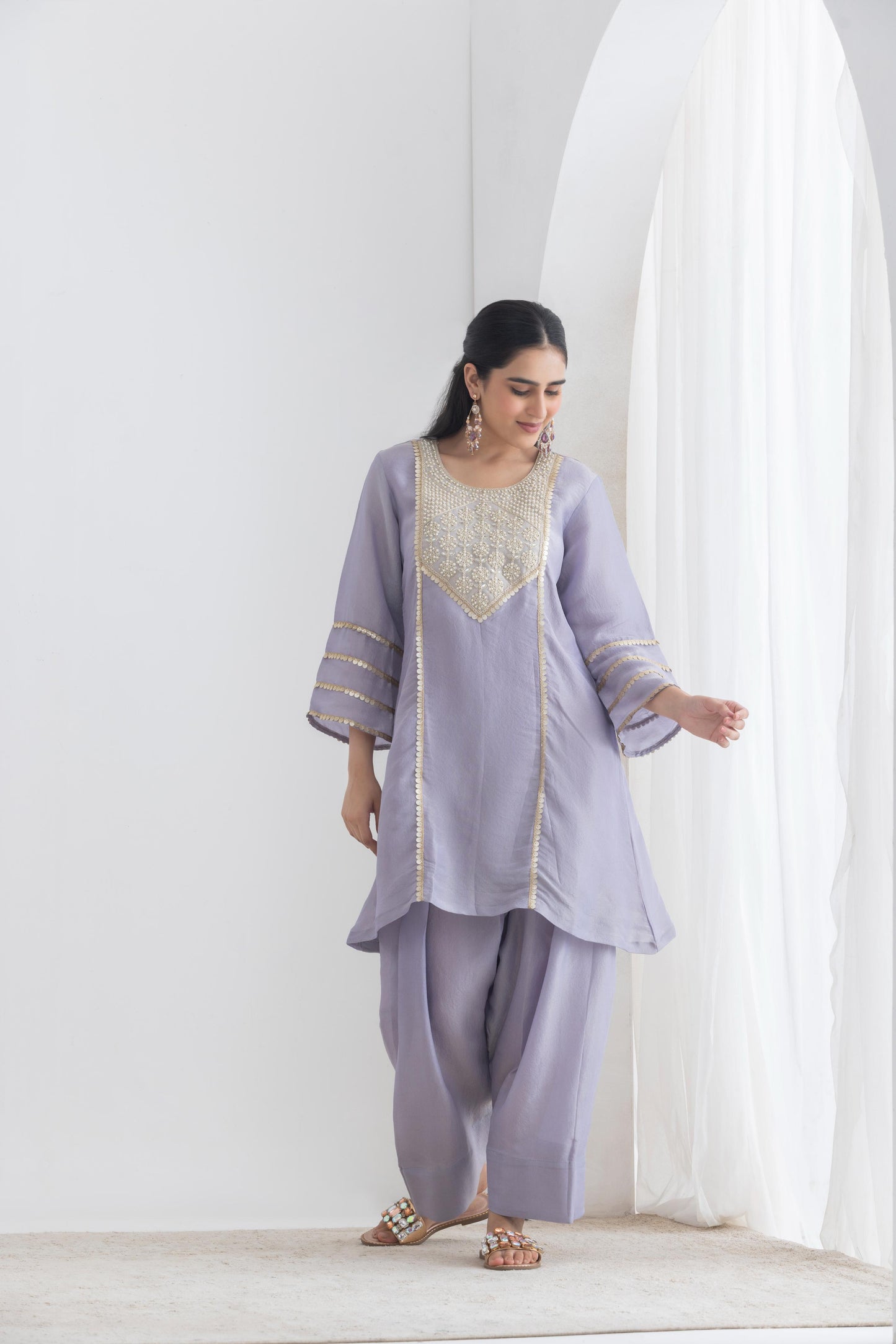 Rosheen - Farsi salwar tissue suit set