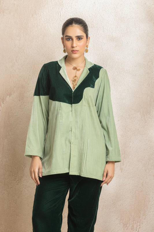 Suneha- Velvet Coord Set