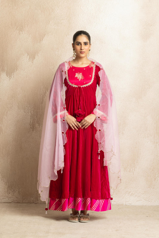 Durga - Anarkali Suit set