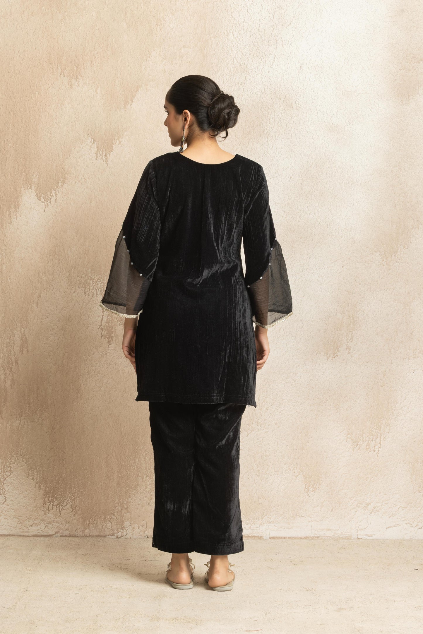 Shrutika- Velvet Coord Set