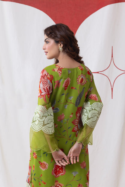 Neer- Green Suit Set