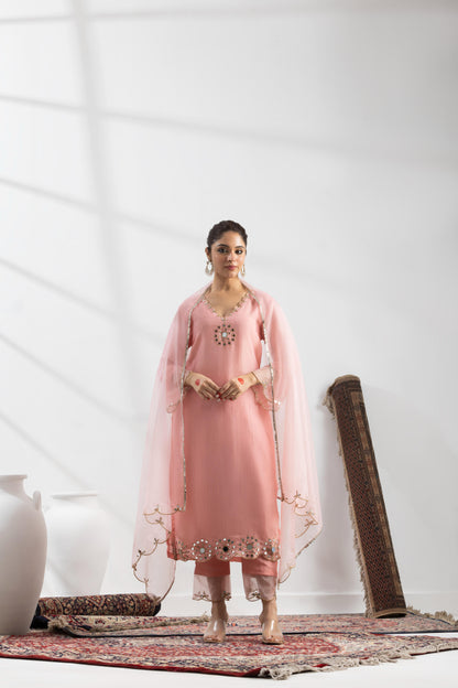 Surbhi Chandna in Noor -Pink Suit Set