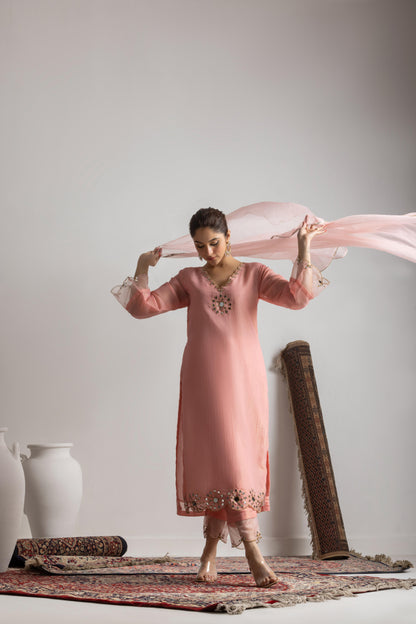 Surbhi Chandna in Noor -Pink Suit Set