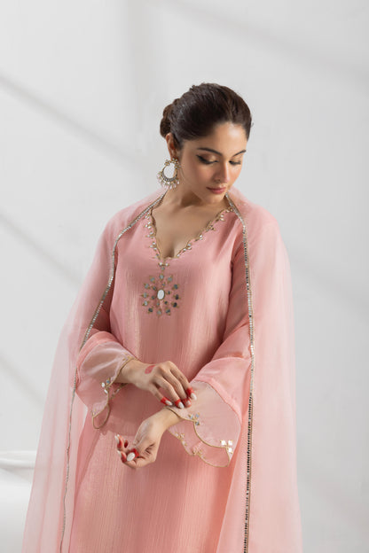 Surbhi Chandna in Noor -Pink Suit Set