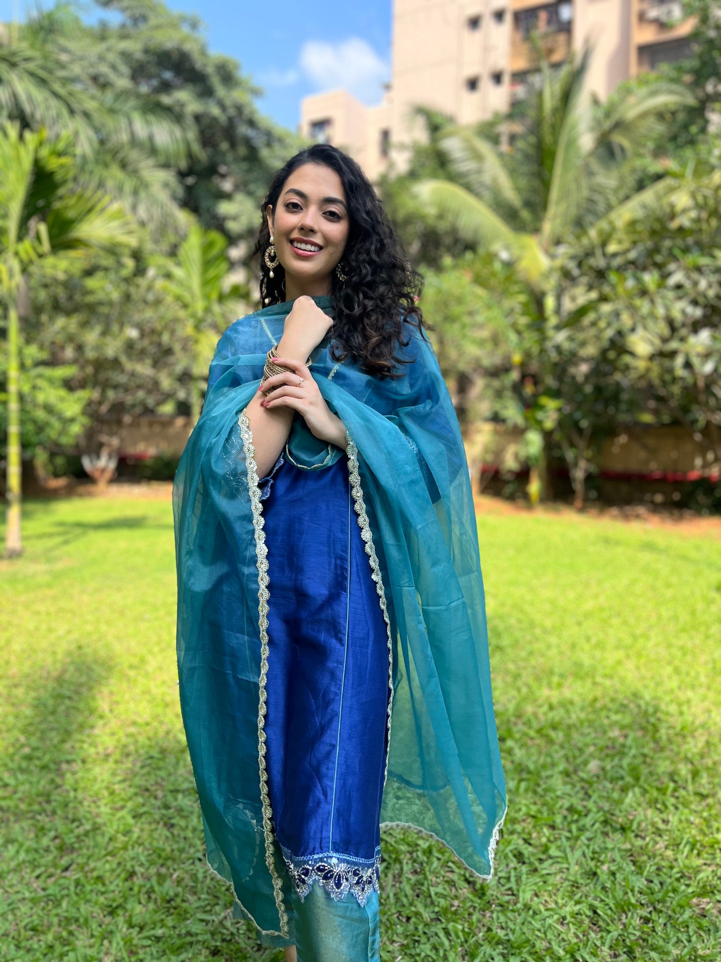 KAJUFAL - ENSEMBLE COSTUME BLANC