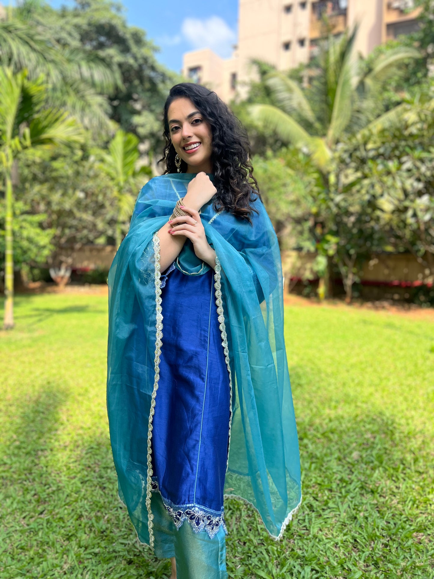 KAJUFAL - ENSEMBLE COSTUME BLANC