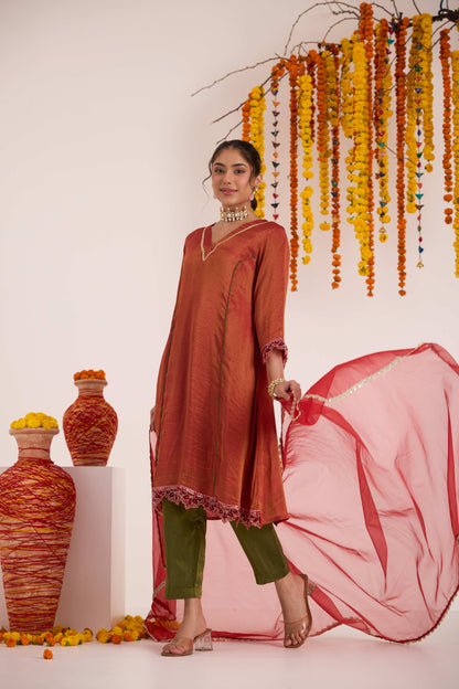 Rashmi Tissue Suit set