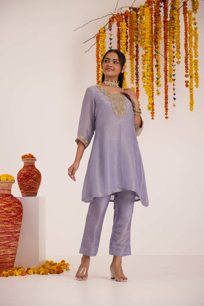 Deepshikha Tissue Suit set