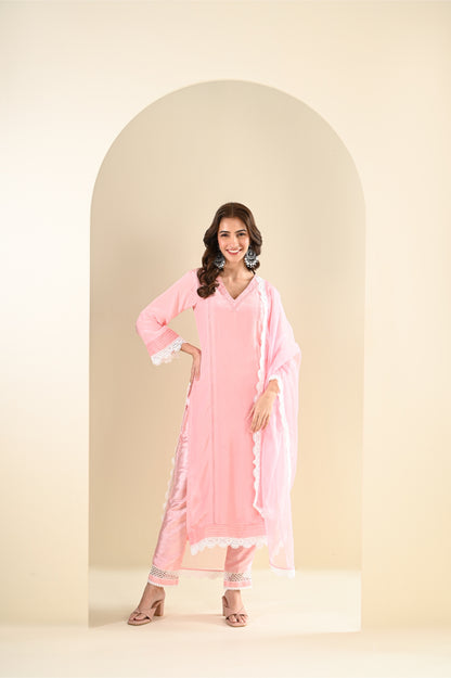 KAMAL - ENSEMBLE COSTUME ROSE BLUSH