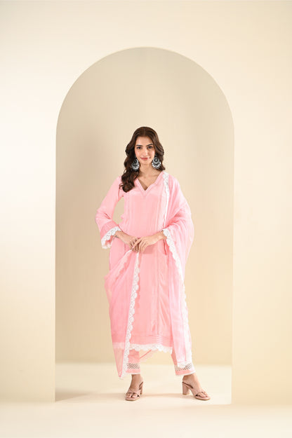 KAMAL - ENSEMBLE COSTUME ROSE BLUSH