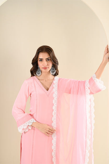 KAMAL - ENSEMBLE COSTUME ROSE BLUSH