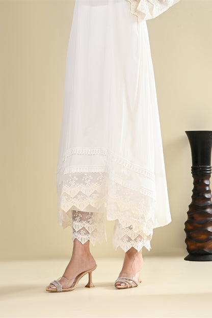 Kajufal- White Suit Set