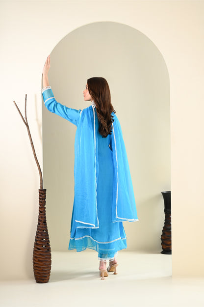 Neelam- Blue Suit Set