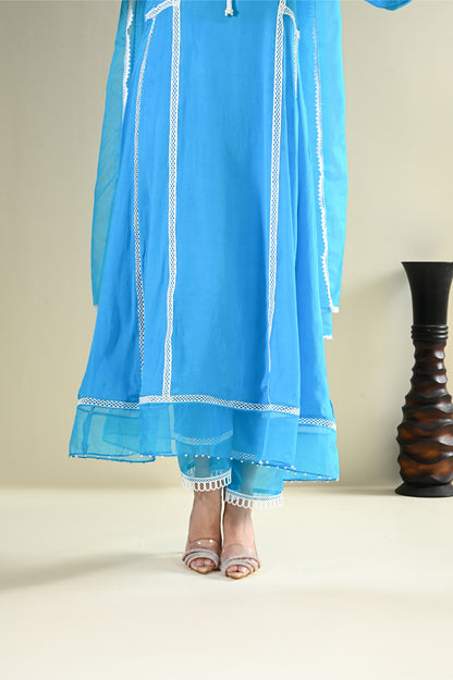 Neelam- Blue Suit Set