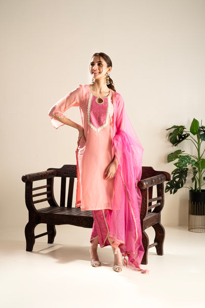 Nargis Pink Suit Set