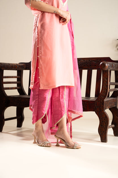 Nargis Pink Suit Set
