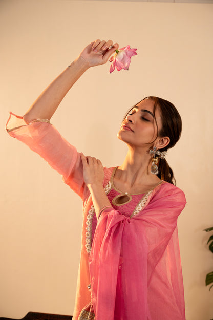 Nargis Pink Suit Set