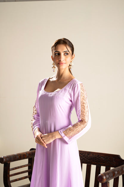 Firoz- Lavender Anarkali Set