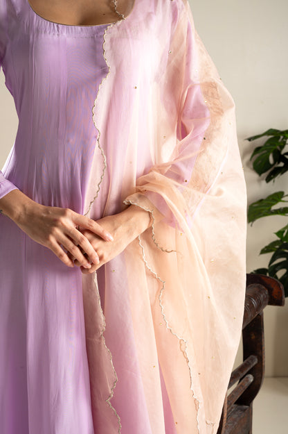 Firoz- Lavender Anarkali Set